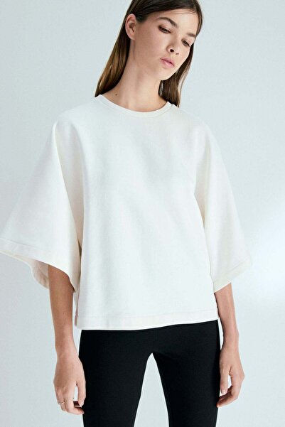 H&M تي شيرت كبير الحجم