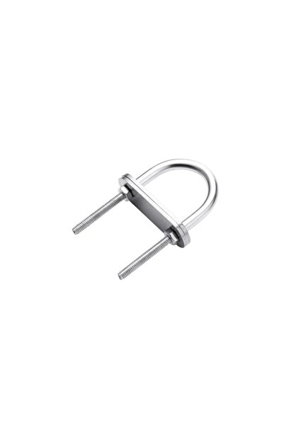 STANDERS Standers fixing clamp, stainless steel A4, Ø 25 mm, 35 x 63 mm