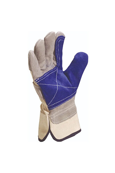 OEM Manusi gradinarit, Delta Plus, piele, interior panza bumbac, marime 10 (XL)