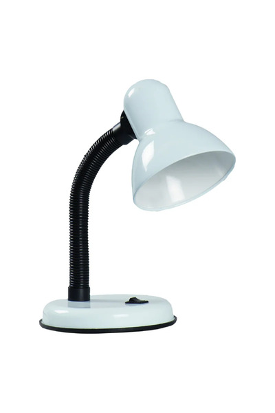 OEM Classic desk lamp, 1 x E27, 60 W, white