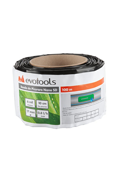 OEM Banda de picurare nano Evotools, polietilena, Ø 17 mm, 10 cm