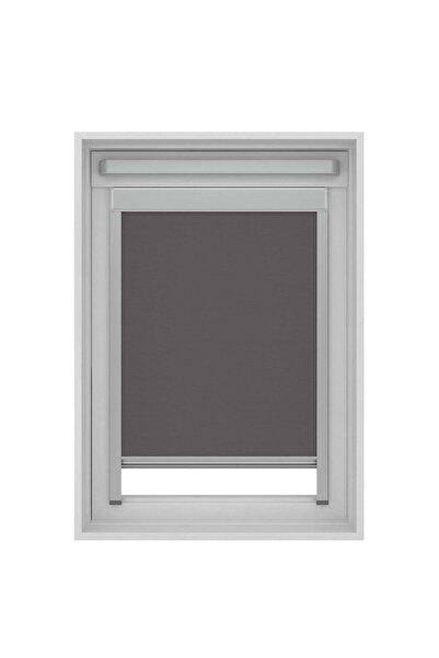 OEM Αδιαφανές ρολό Velux, 55 x 78 cm, γκρι