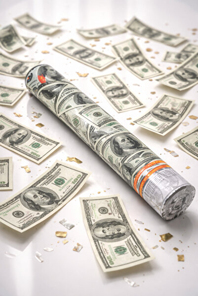 lafazan Dolar Konfeti Para Temalı Konfeti | Doğum Günü, Parti, Kutlama Söz Ni...