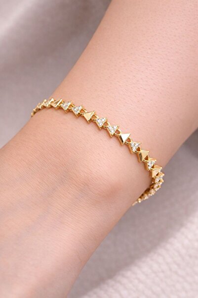 Selay Accessory سوار فولاذي مرصع بأحجار الزركون