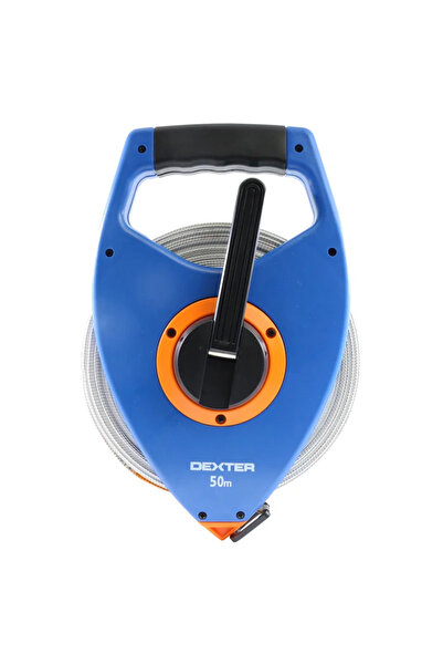 Dexter Dexter tape measure, metal, fiberglass/plastic casing, L 50 meters