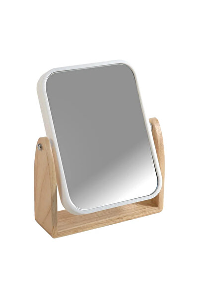 sensea Oglinda baie cosmetica Scandi, 15 x 19.5 cm, alb