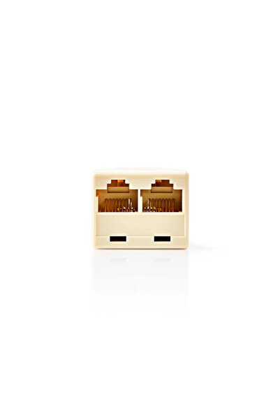 OEM RJ45 adapter, mother, ivory (set of 2 pcs.)