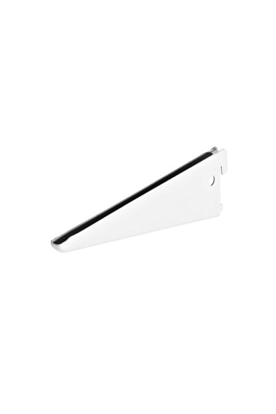 OEM Διπλό βάση στήριξης ραφιού σε ράγα, 220 mm, λευκό