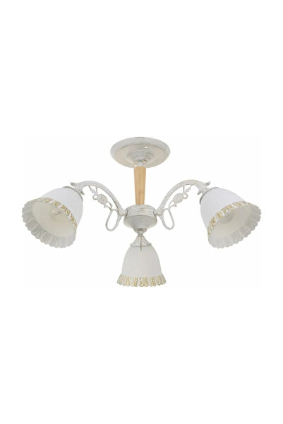 OEM Πολυέλαιος Merida, 3 x E27, λευκός