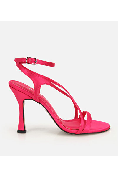 Hotiç Kadın Pembe İnce Topuklu Sandalet