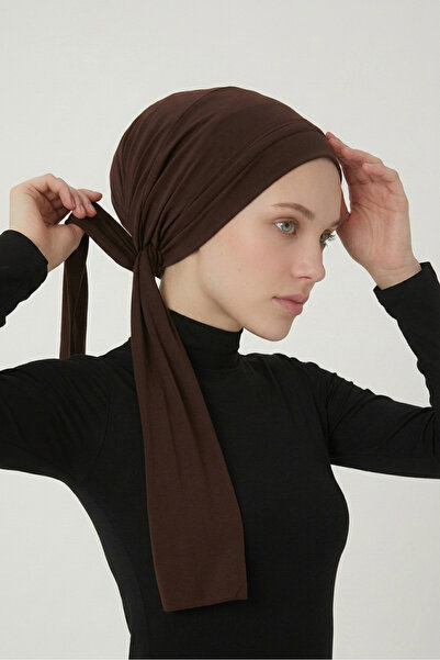 elysianfidan cu detaliu cu șnur Turban maro gata confecționat, potrivit pentr...