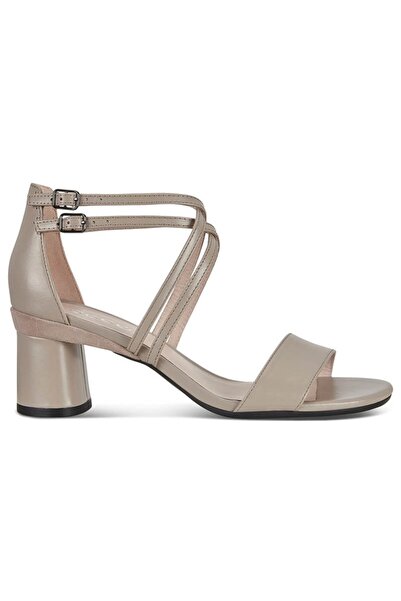 Ecco Sandale damă - Elevate 65 Block Sandal - mărime 36 - Bej Taupe Piele nat...