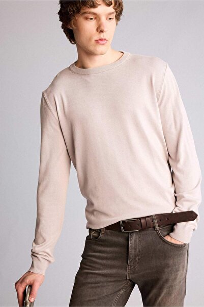 DeFacto Men's Rectangular Buckle Faux Leather Jean Belt I H5070Axns