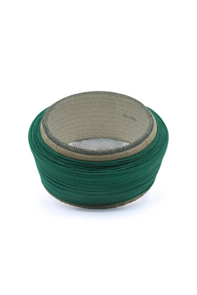 Sarıkhane شبكة ساريغ - قماش أخضر - غطاء رأس أخضر - لفافة مسطحة - شبكية - 5 أمتار