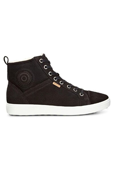Ecco Pantofi casual damă - Soft 7 - mărime 35 - Negru Piele Naturală - ghete ...