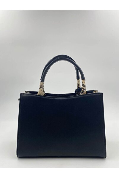 Warazan شنطة جلد رسمة ببرنت سنيك