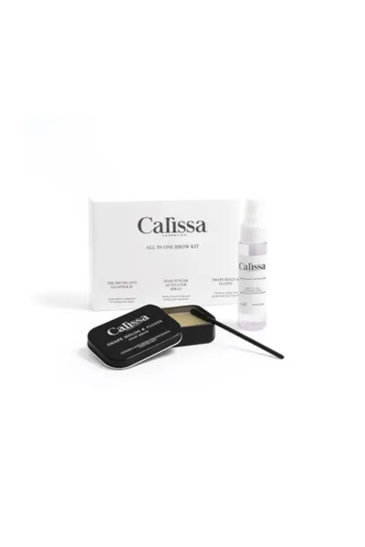 CARISSA COSMETICS مجموعة تثبيت الحواجب - carissa all -in- one brow kit