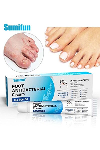 SUMIFUN Foot Antibacterial Cream, Athlete's Foot Odor Foot Cream, Antifungal ...