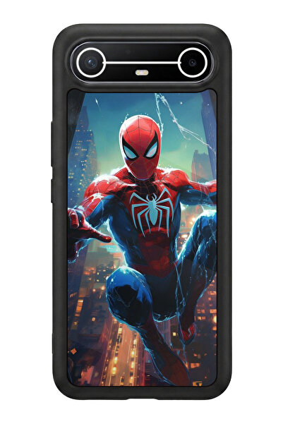 TECNO سبارك سليم 5G متوافق مع مطبوع، أسود مطفي، سيليكون ناعم، واقي، غطاء ممتص...