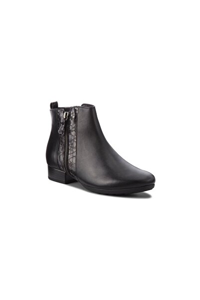 GABOR Women's ankle boots - AirCube - size 37 - Black Genuine Leather - wide ...