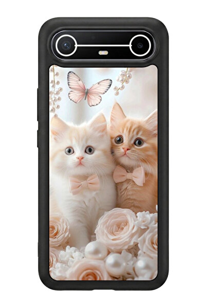 TECNO سبارك سليم 5G متوافق مع مطبوع، أسود مطفي، سيليكون ناعم، واقي، غطاء ممتص...