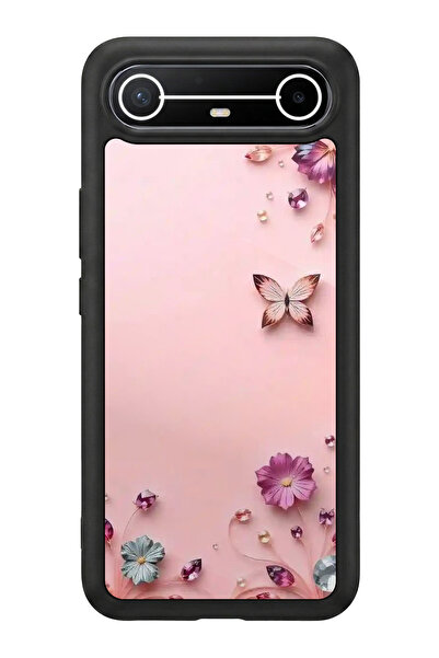 TECNO سبارك سليم 5G متوافق مع مطبوع، أسود مطفي، سيليكون ناعم، واقي، غطاء ممتص...