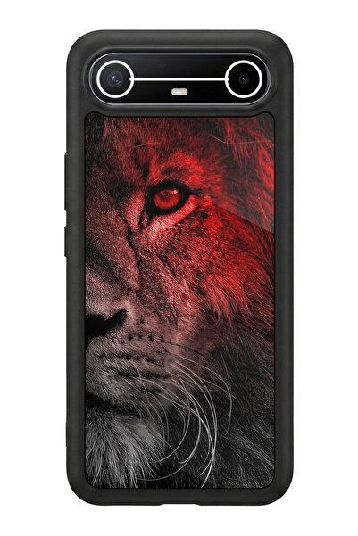 TECNO Spark Slim 5G Uyumlu Baskılı, Mat Siyah,Yumuşak Silikon, Koruyucu,Şok E...