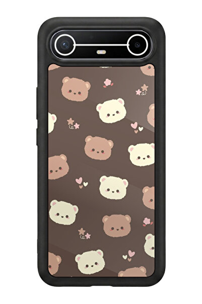 TECNO سبارك سليم 5G متوافق مع مطبوع، أسود مطفي، سيليكون ناعم، واقي، غطاء ممتص...