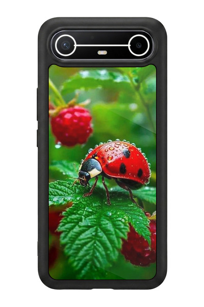 TECNO سبارك سليم 5G متوافق مع مطبوع، أسود مطفي، سيليكون ناعم، واقي، غطاء ممتص...