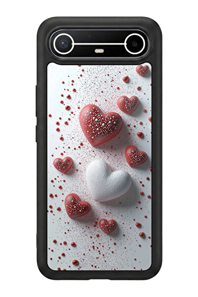 TECNO سبارك سليم 5G متوافق مع مطبوع، أسود مطفي، سيليكون ناعم، واقي، غطاء ممتص...