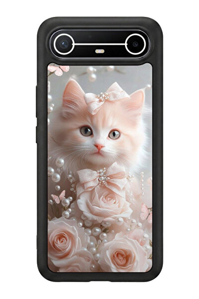 TECNO سبارك سليم 5G متوافق مع مطبوع، أسود مطفي، سيليكون ناعم، واقي، غطاء ممتص...