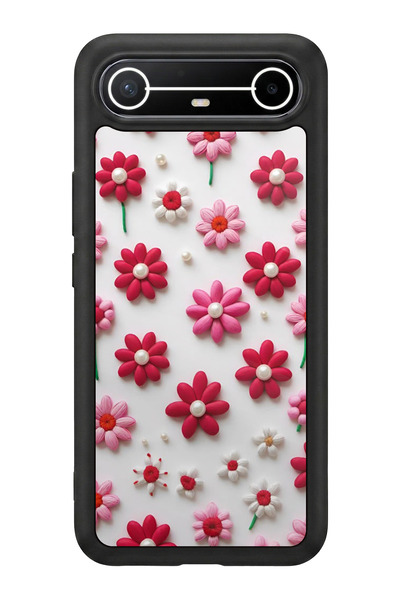 TECNO سبارك سليم 5G متوافق مع مطبوع، أسود مطفي، سيليكون ناعم، واقي، غطاء ممتص...