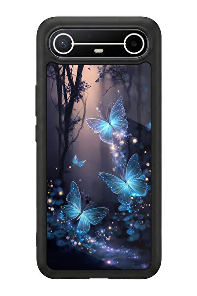 TECNO سبارك سليم 5G متوافق مع مطبوع، أسود مطفي، سيليكون ناعم، واقي، غطاء ممتص...