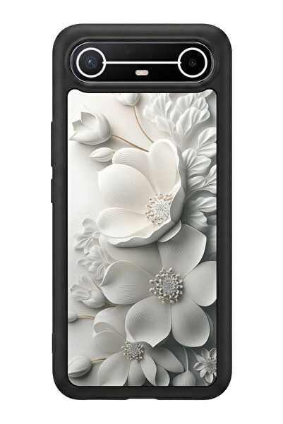 TECNO سبارك سليم 5G متوافق مع مطبوع، أسود مطفي، سيليكون ناعم، واقي، غطاء ممتص...