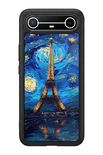 TECNO سبارك سليم 5G متوافق مع مطبوع، أسود مطفي، سيليكون ناعم، واقي، غطاء ممتص...