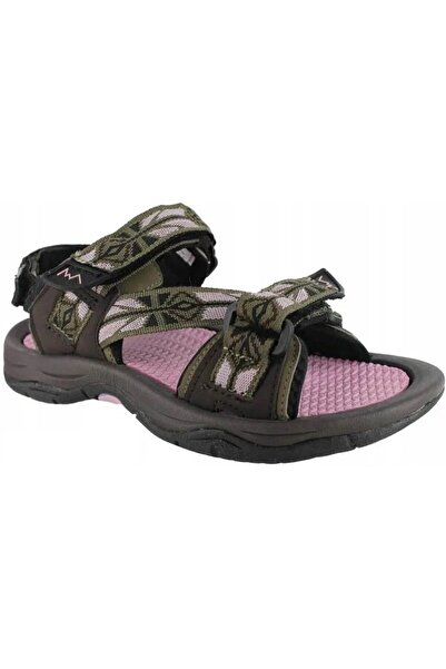 Campus Sandale copii - Tress Junior - mărime 29 - Maro/Roz textil - închidere...