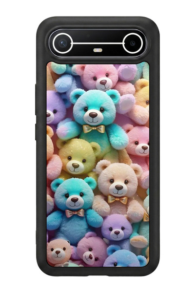 TECNO سبارك سليم 5G متوافق مع مطبوع، أسود مطفي، سيليكون ناعم، واقي، غطاء ممتص...