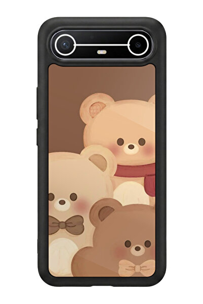 TECNO سبارك سليم 5G متوافق مع مطبوع، أسود مطفي، سيليكون ناعم، واقي، غطاء ممتص...