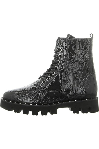 HÖGL Hogl Ghete de damă - Premium Crinkle - mărime 36 - Negru Piele Lăcuită -...