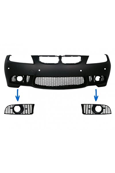 tuningset Grile laterale compatibile cu BMW Seria 3 E90 E91 Pre-LCI 2004-2008...