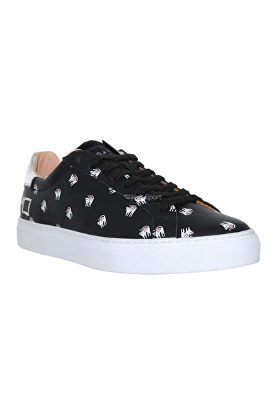 D.A.T.E. Women's sneakers - Newman Cats - size 35 - Black Genuine Leather - I...