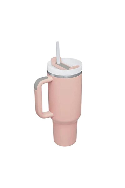 Arabest 40oz Stainless Steel Tumbler with Straw,with Handle,Double Wall Insul...