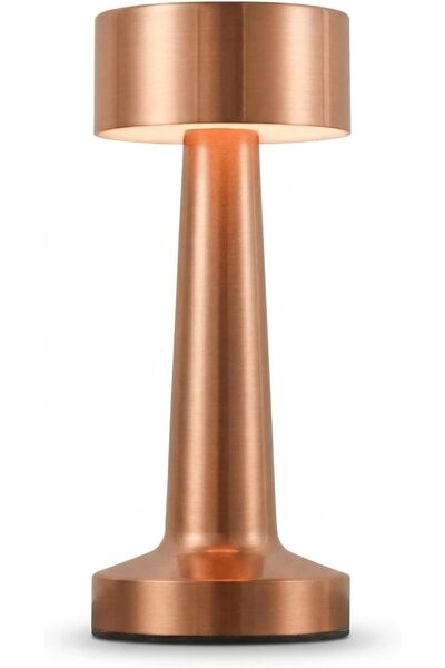 Arabest Rechargeable Touch Control LED Table Lamp, Dimmable Cordless Bedside ...