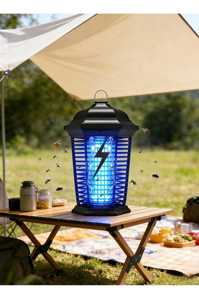 Pomefar Mosquito Killer Lamp, Portable Bug Zapper Fly Killer – Ideal for Camp...