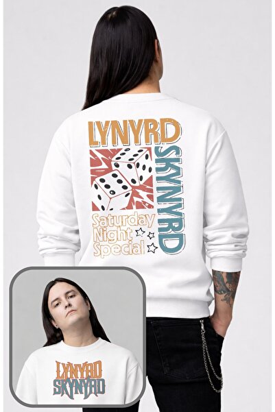 Fuddy Moda Unisex oversized Lynyrd Skynyrd Saturday Night Special Sırt με τύπ...