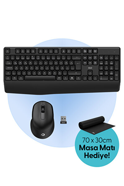 Daxi MK260 Comfort Touch Combo 2.4GHz Kablosuz Klavye Mouse Seti