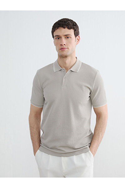 LC Waikiki Ανδρικό μπλουζάκι Seray New Season Polo Collar