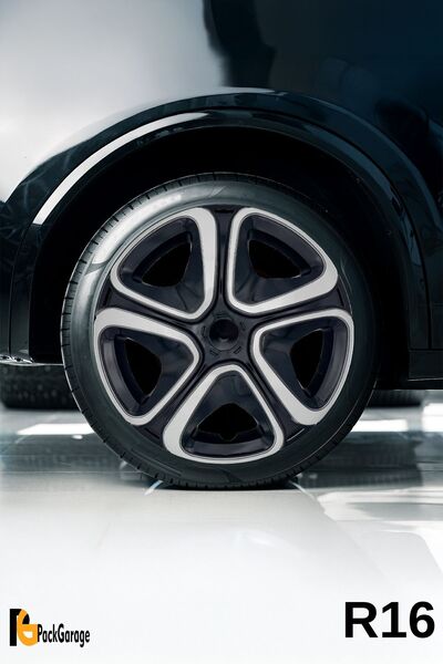 PackGar Renault Clio 1 2 3 4 5 6 Megane 1 2 3 4 Laguna 1 2 3 16 İnç Jant Kapa...
