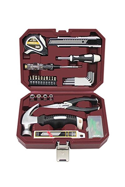 Arabest 11-Piece Hardware Tool Set, Multi-Purpose Repair Tools with Storage B...