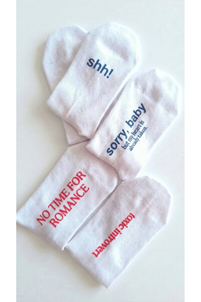 The Champ Clothing Șosete lungi albe unisex Quiet Club - Respirabile, pachet ...